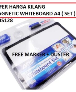 MAGNETIC WHITEBOARD A4 SET