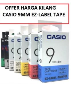 CASIO 9MM EZ-LABEL TAPE